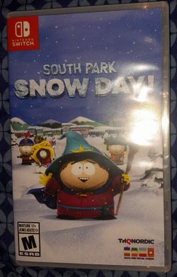 Unopened South Park snow day Nintendo switch video game