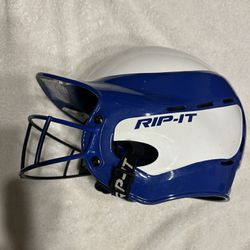 Baseball Helmet W Cage Rip It M / L 6.5 -  7 3/8