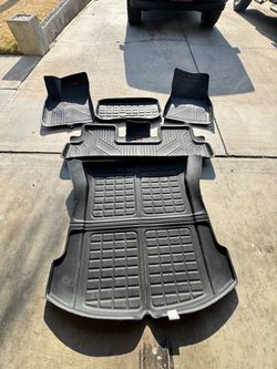 Tesla model 3 all weather floor mats