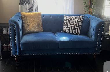 Love seat and sofa