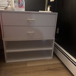 2!! White Nightstands 