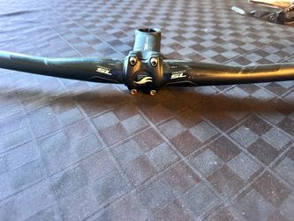 Mountain bike handlebars and stem