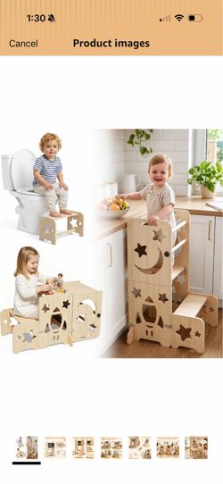 Toddler standing tower