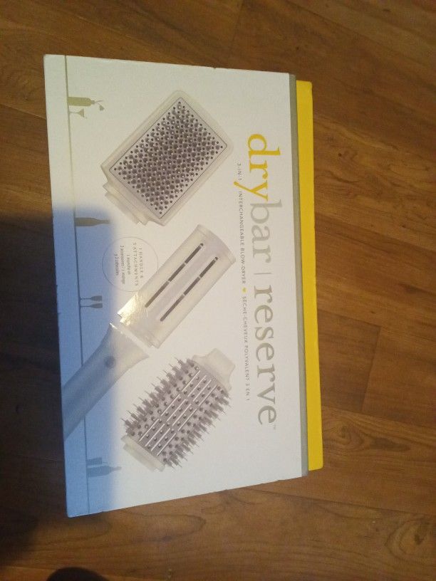 Dry Bar Reserve 3in1 Interchangeable Blow Dryer. Retail Is $240 Asking Only $80 Buy Now .