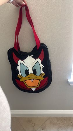 Large Donald Duck devil tote bag