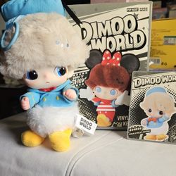 POP MART Dimoo World × Disney Series Vinyl Plush Keychain