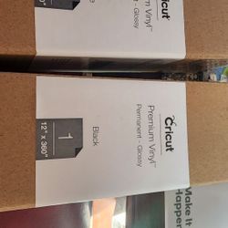 Cricut Premium Vinyl (New  30ft Rolls)
