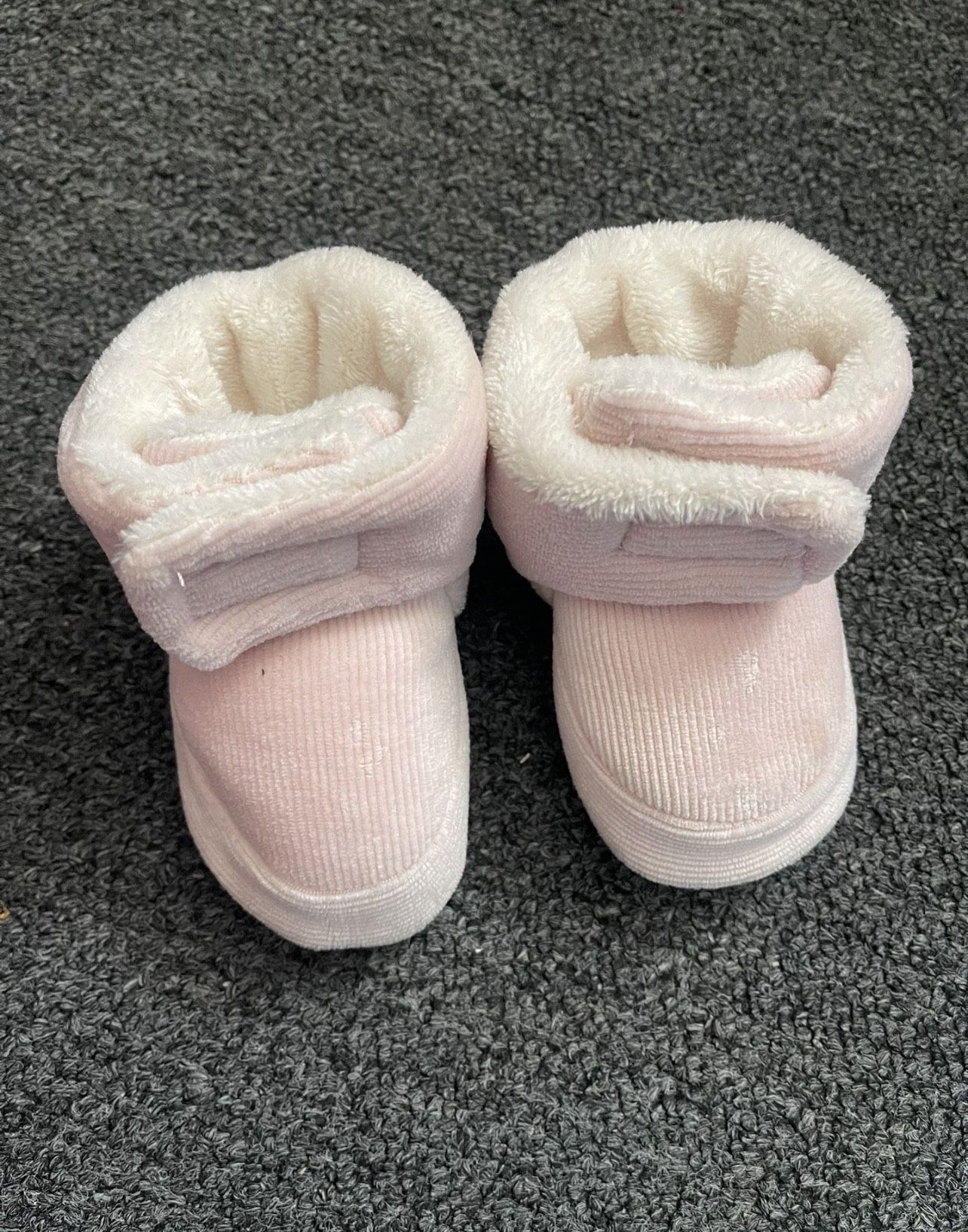 Pink Baby Boots Size 3