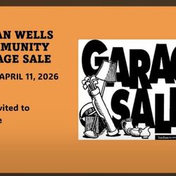 Community GARAGE sale 4/11
