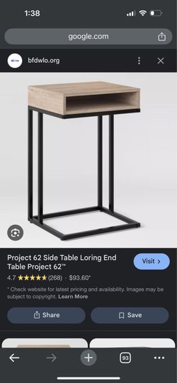loring side end table nightstand