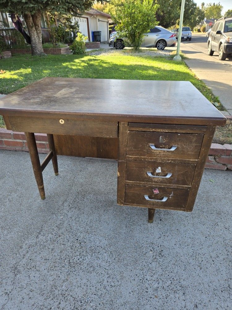 Sturdy Vintage Desk