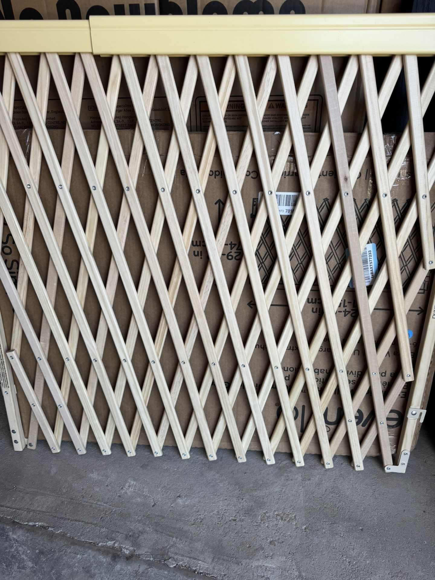 Barrière de séparation de pièce