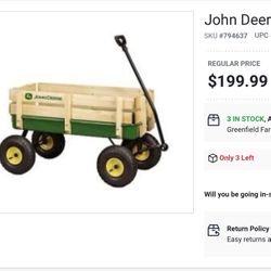 John Deere Wagon