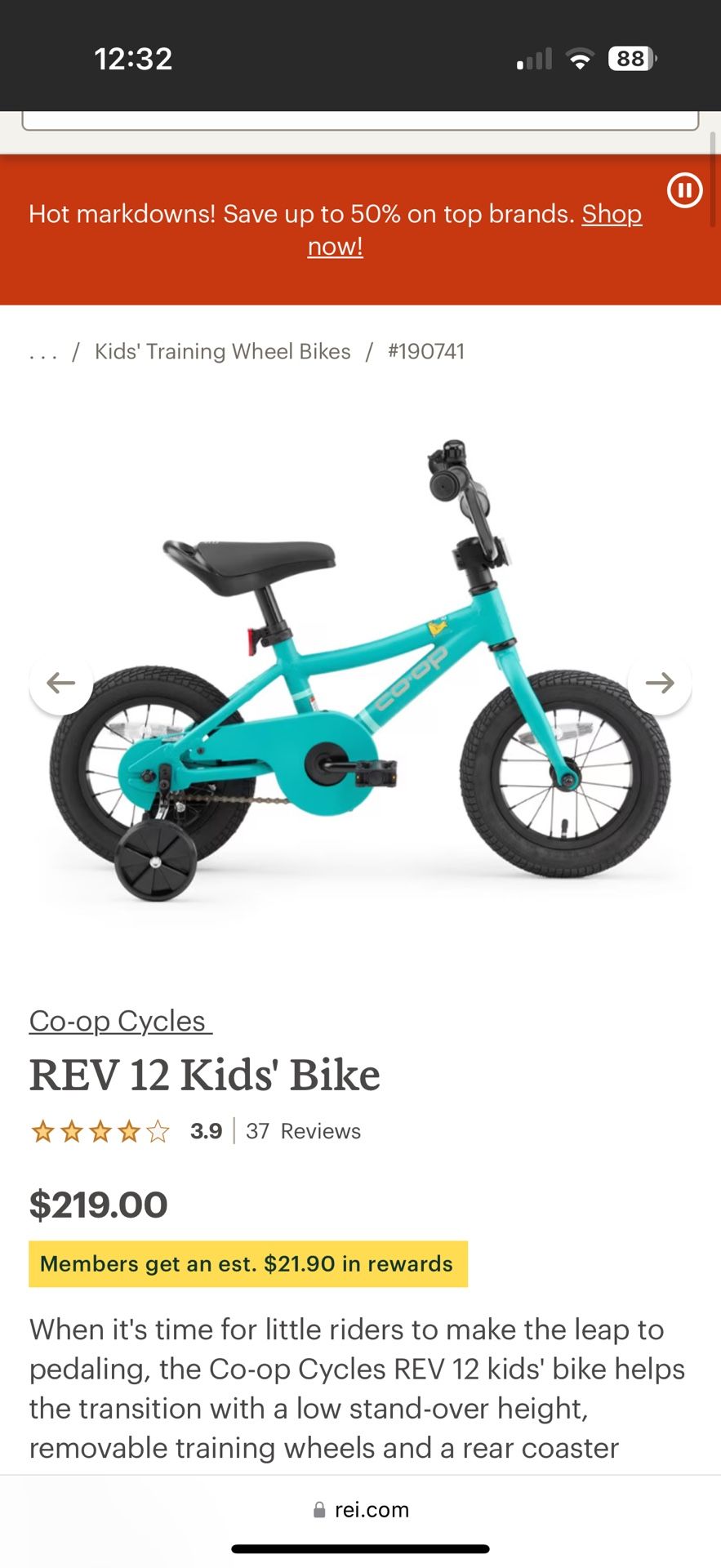 Co-op Kids Bike