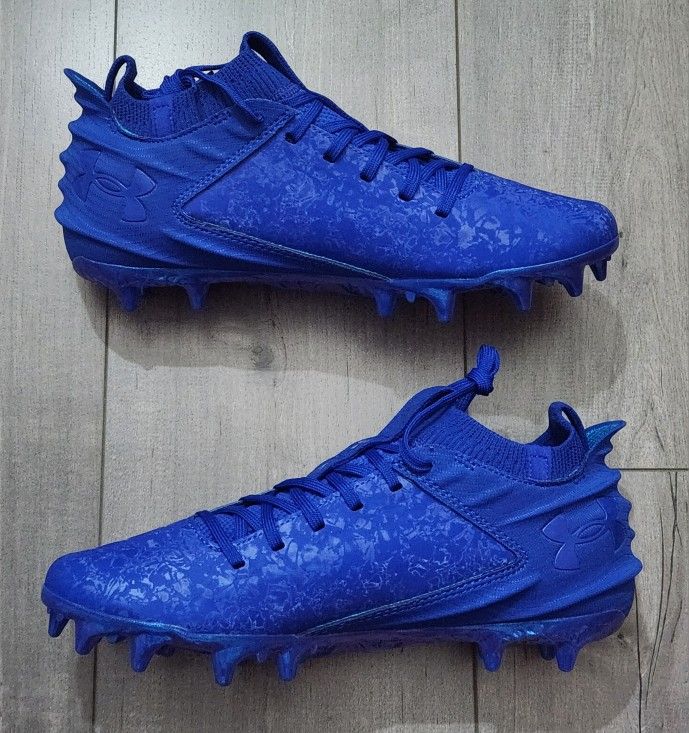 Under Armour Blur Smoke Suede 2.0 MC Football Cleats (contact info removed) 400 Men's Size 9 New🏈