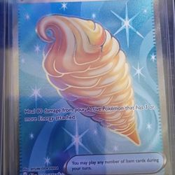 Pokemon Jumbo Ice Cream Ultra Rare 109/086 Chaos Rising