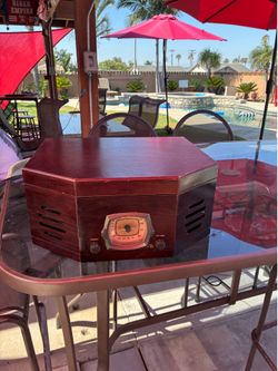 Vintage crosley record player