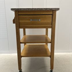 Granite Kitchen Island Table Cart