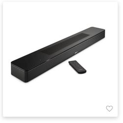 Bose - Smart Soundbar 600 with Dolby Atmos and Voice Assistant - Black