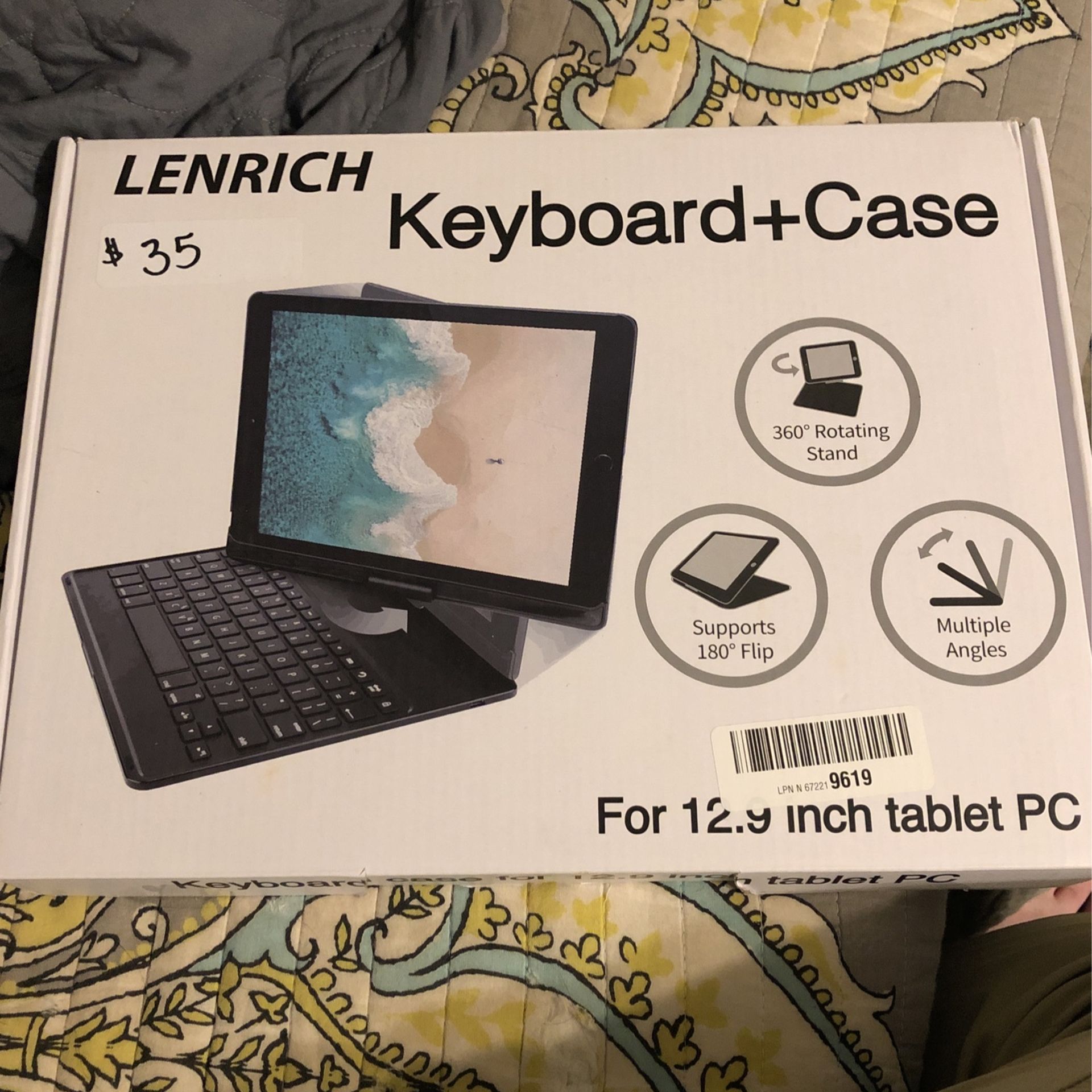 Lenrich Keyboard And Case For 3rd Gen iPad