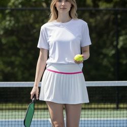 NEW Juicy Couture Sport Skort Women’s Size XL tennis Skirt Golf Skort  Pickleball White NWT