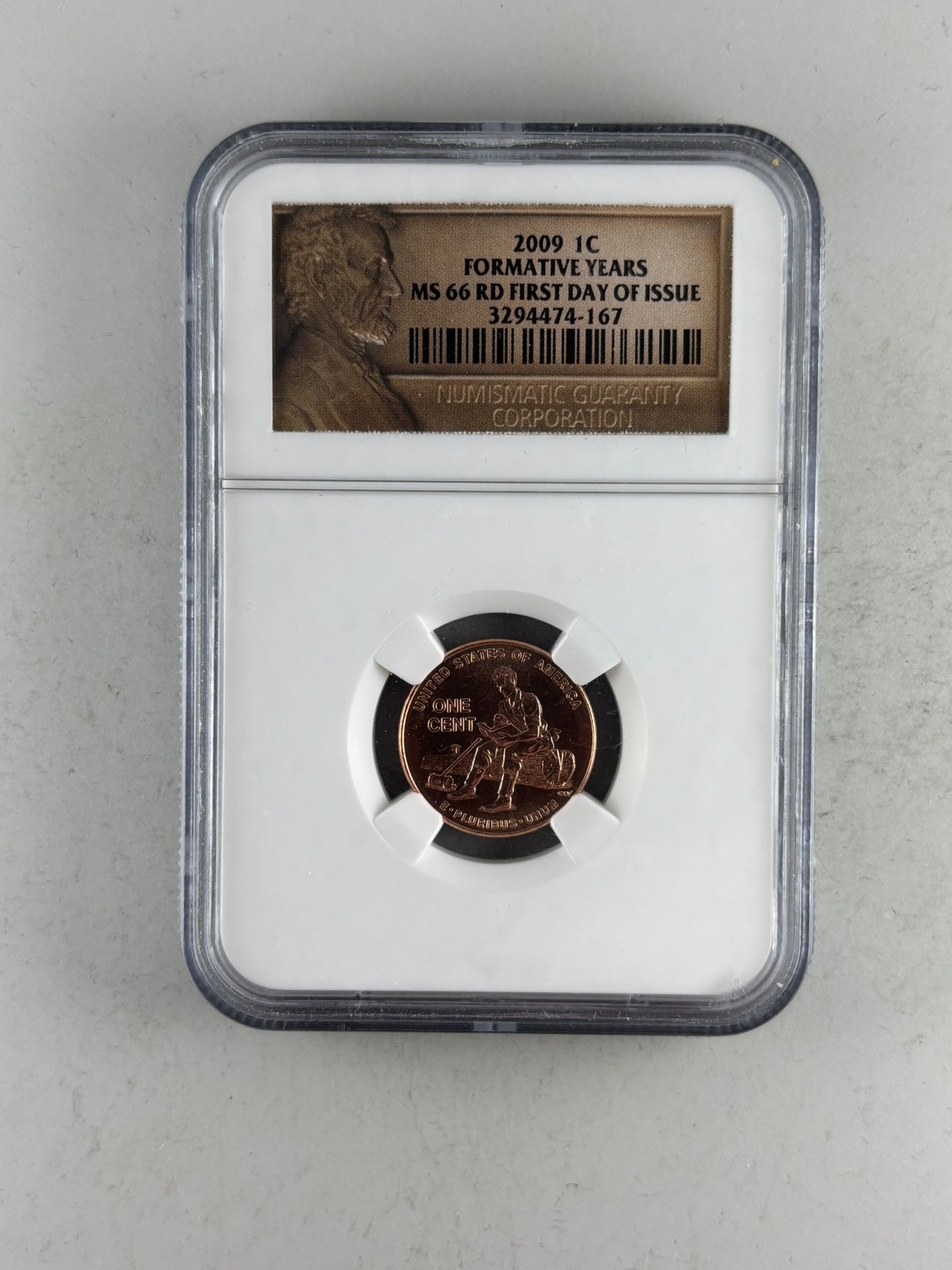 thumbnail image 2 of 2009 Lincoln Bicentennial Cent – MS66 NGC Certified, First Day Of Issue, Philadelphia 2 of 6