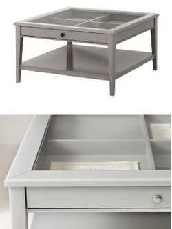 Ikea white coffee table