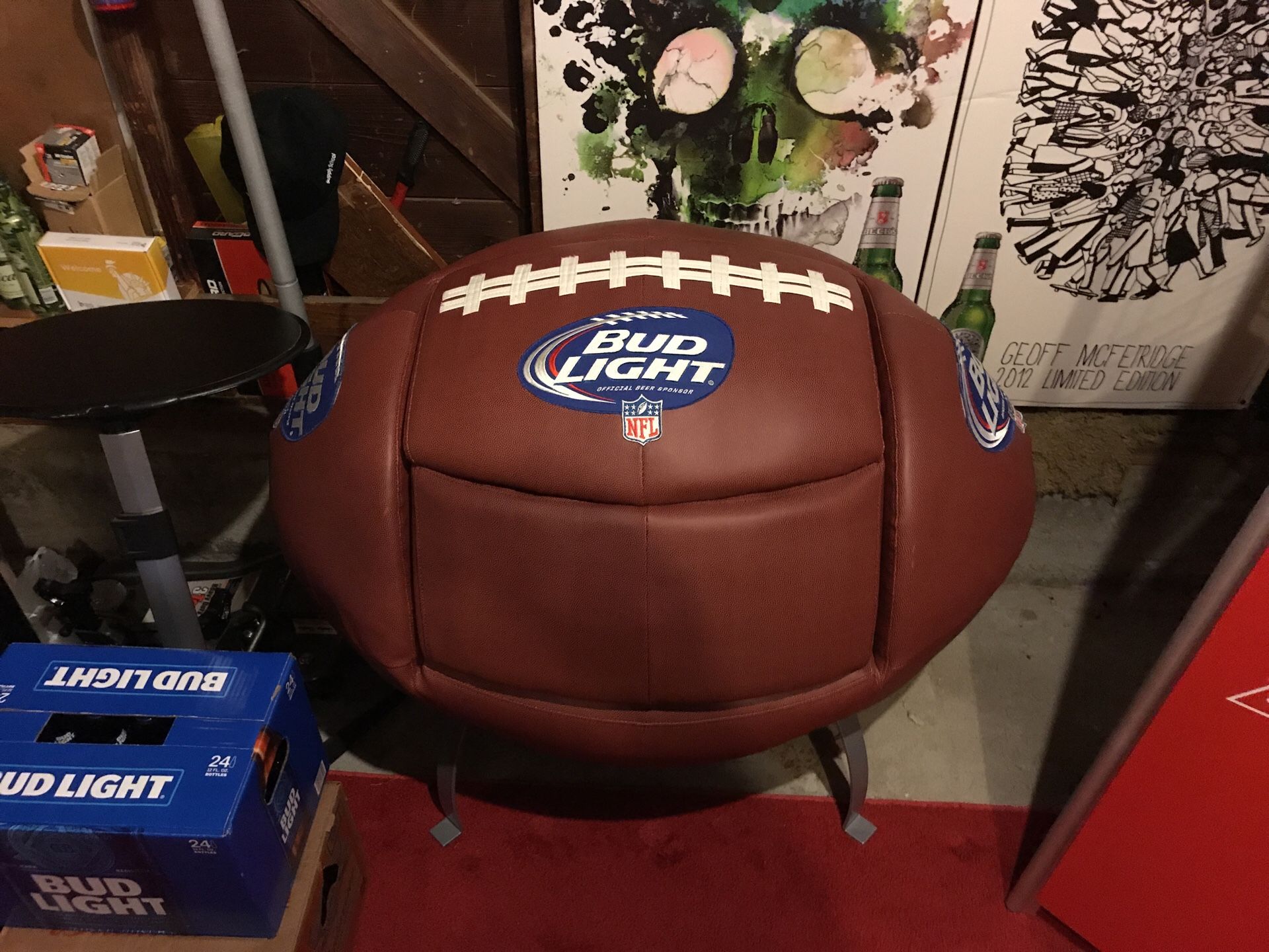 Bud Light Football Chair