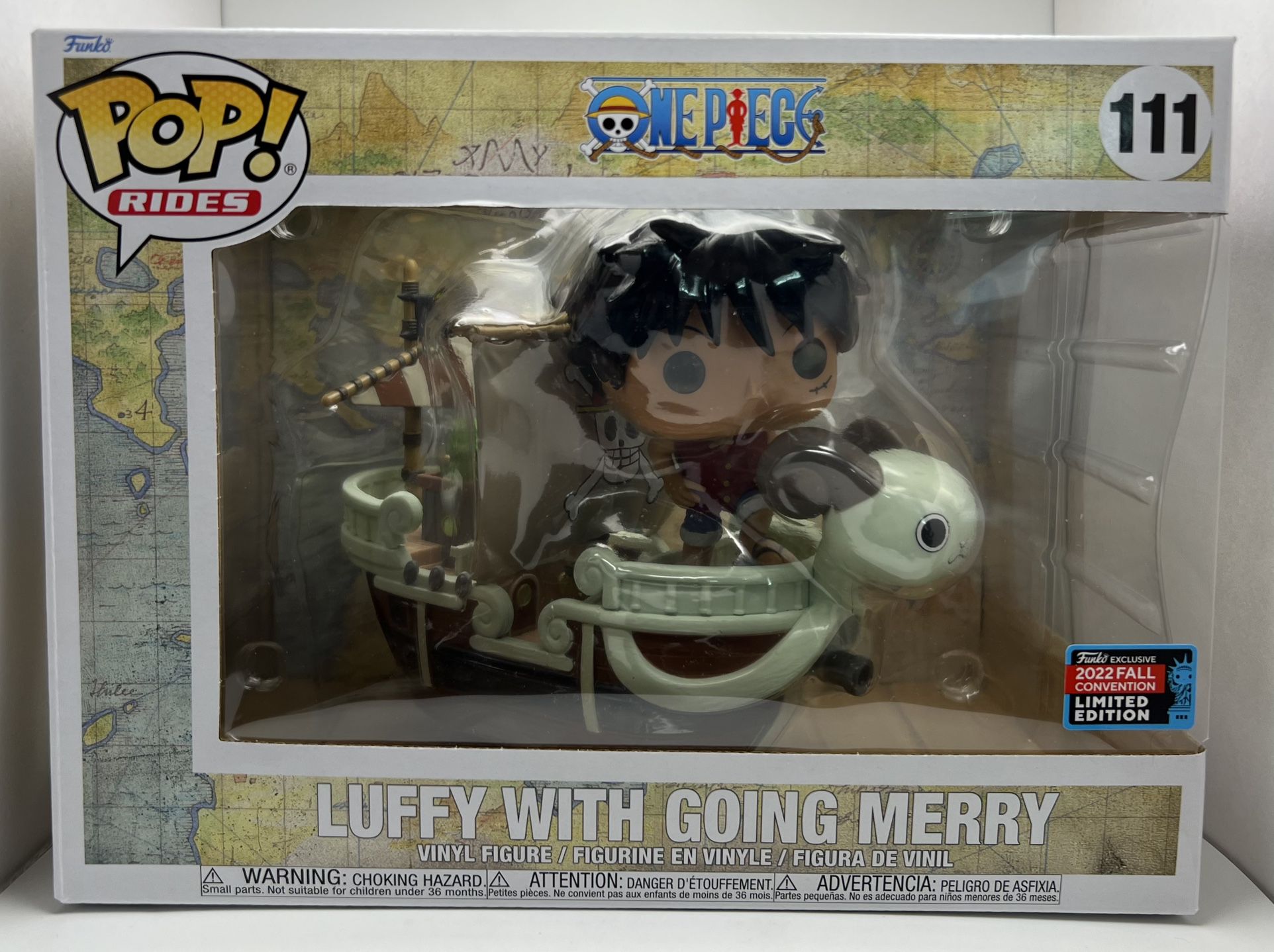 One Piece - Luffy With Going Merry Funko POP! Ride #111