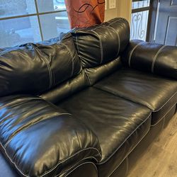 Comfy Black Couch