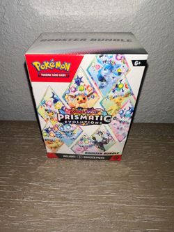 Pokemon prismatic evolutions booster bundle