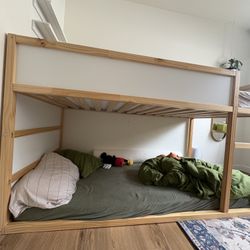 IKEA Kura Reversible Bed Frame - Pine