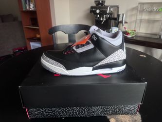 Jordan 3 Black Cement Size 11