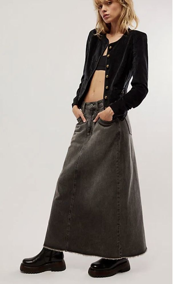 FREE PEOPLE Becky Velvet Jacket NWOT