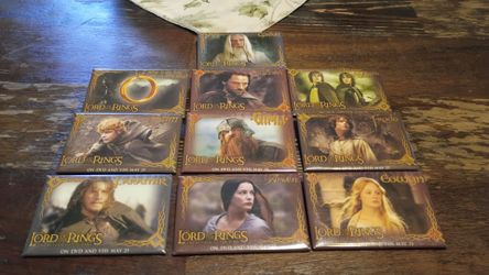 Lord of the Rings Return of the King Promo Button Set