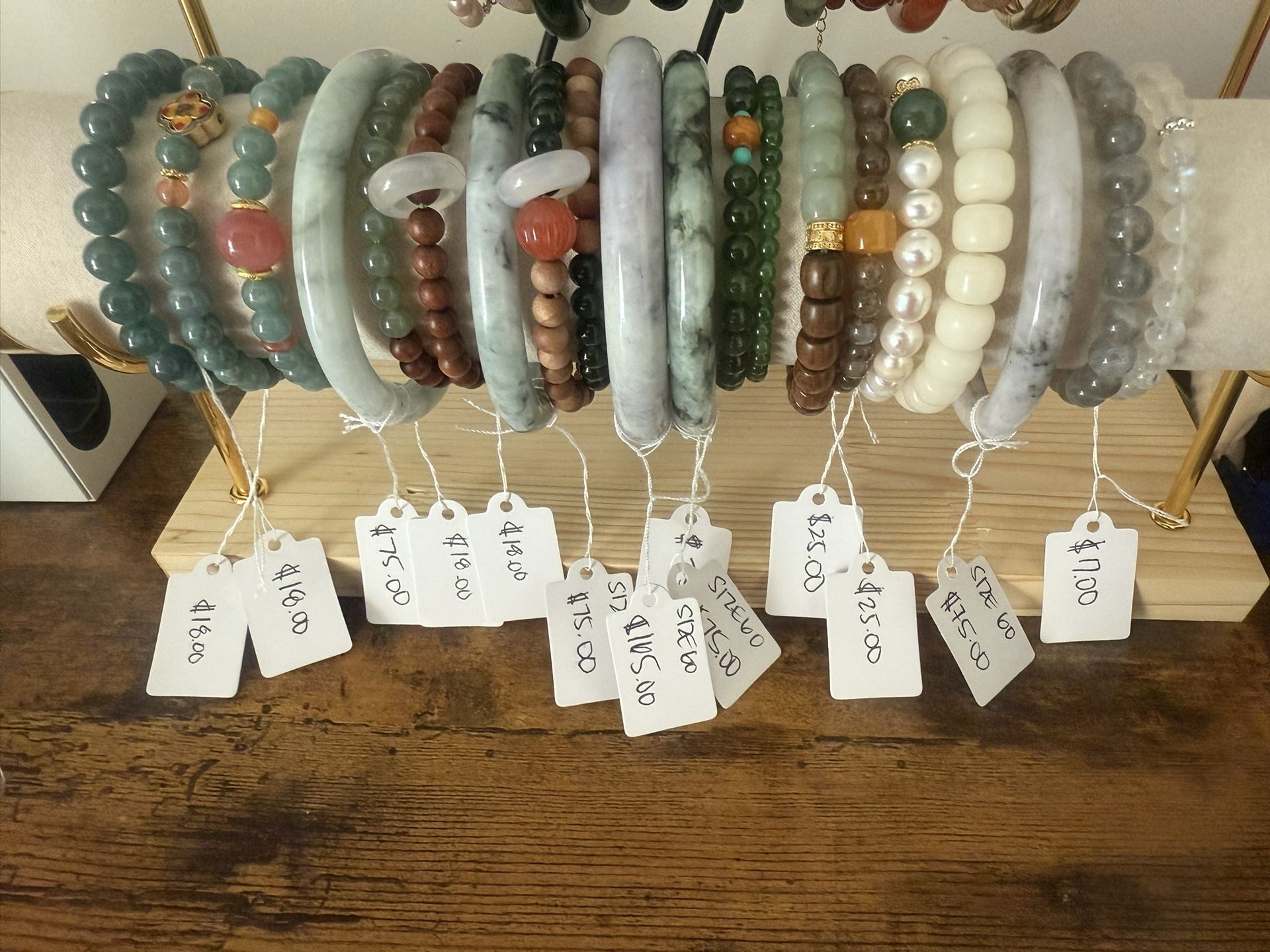 Jade Bangle Bracelet