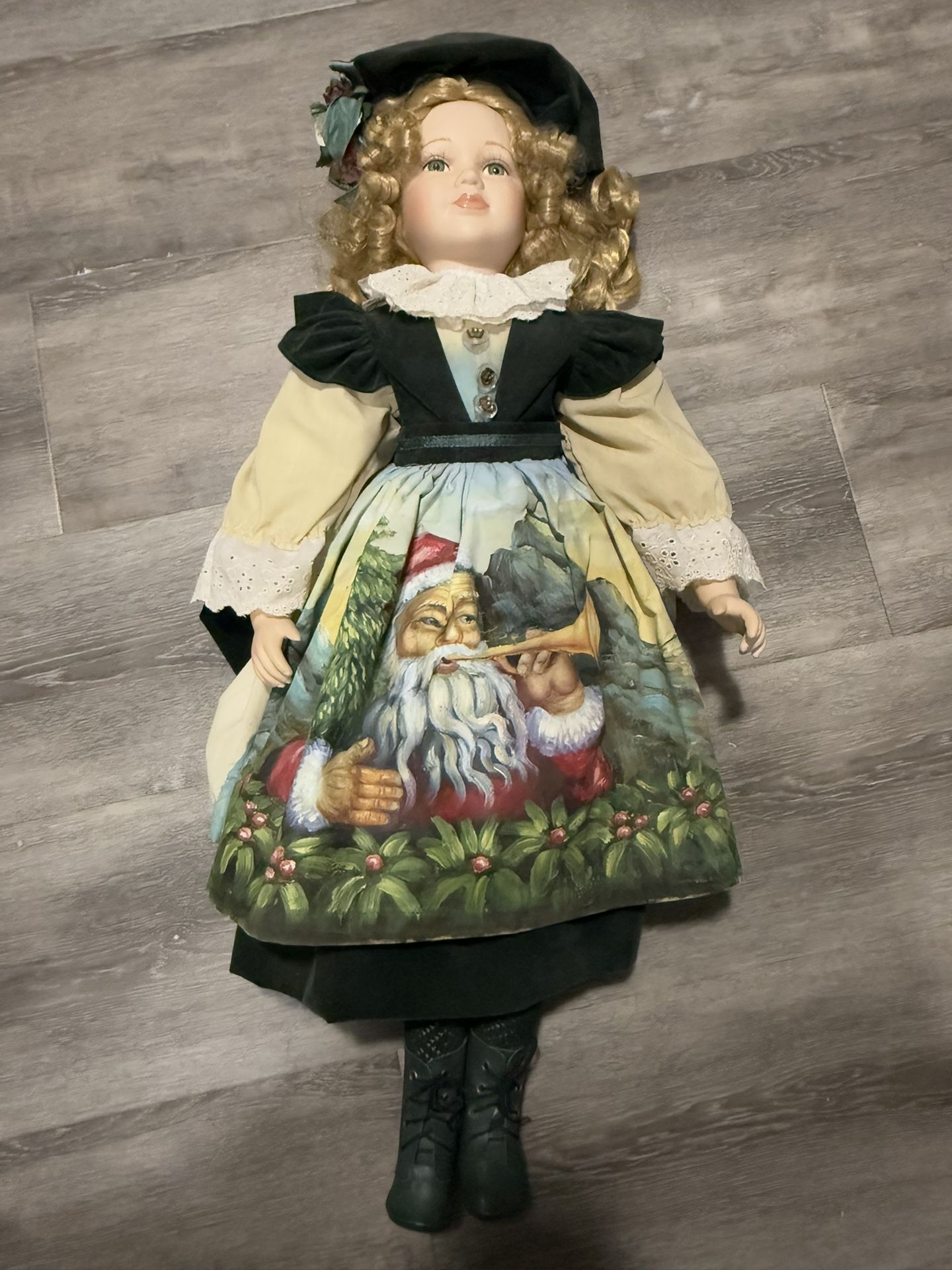24" Christmas Around the World CASSANDRA NOEL Porcelain Doll