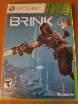 Brink Xbox 360 NEW