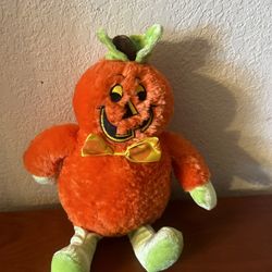 Dan Dee Punkin Jack O Lantern Halloween 10 Inch Plush Stuffed Animal Toy Gift