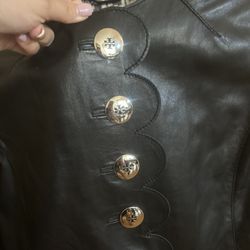 Tory Burch Leather Jacket 4 