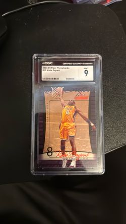 Fleer 2004-05 Throwbacks Kobe Bryant #10 Los Angeles Lakers CGC 9 Graded