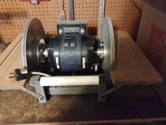 Custom bench grinder