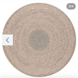 πΊ R60#25 $130 nuLOOM Braided Draya Jute TADC01B Area Rug