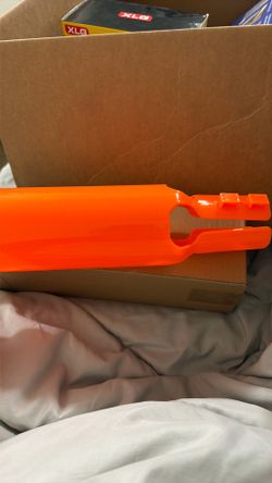 Leaf blower air booster attachment
