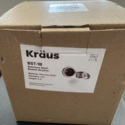 Kraus Stainless Steel Basket Strainer BST-1B