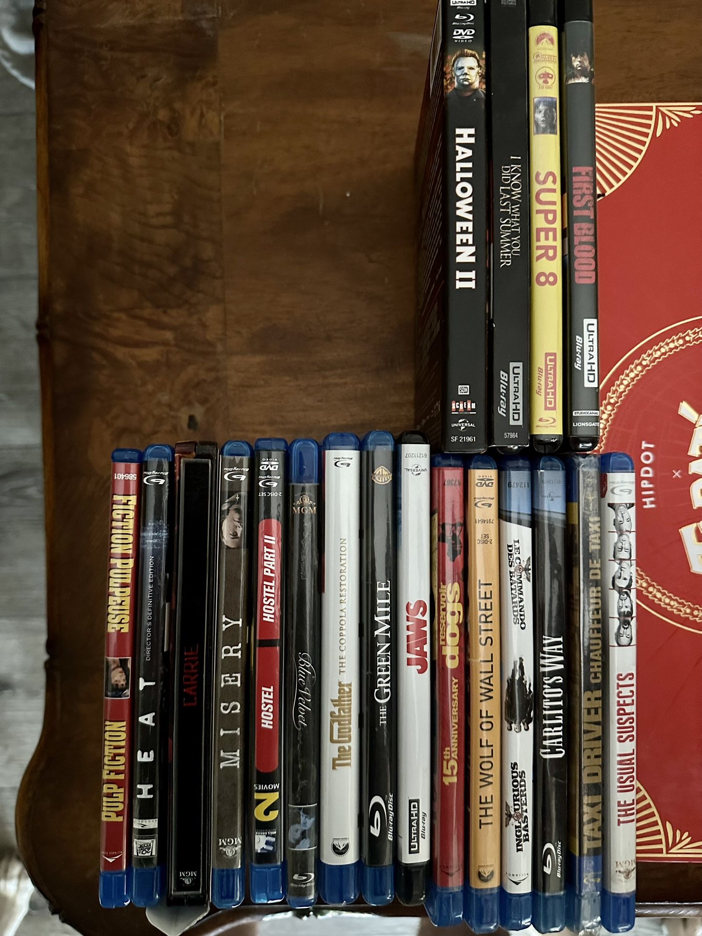 Blu-rays and 4ks