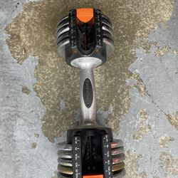 15 Lb Adjustable Nordictrack Dumbbell 