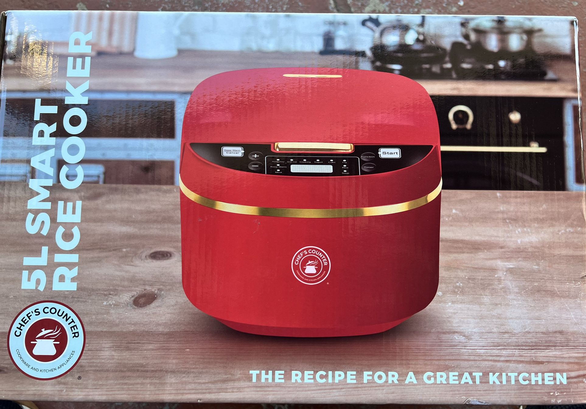 Counter Cook Rice Blender Chef’s Counter 5L Smart Rice cooker for Sale in Los Angeles, CA - OfferUp