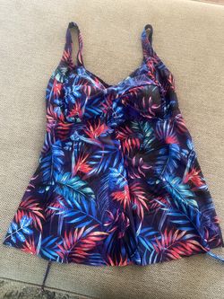 Ladies 20W 2 Pc Tankini Swim Wear