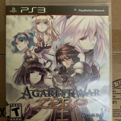Record of Agarest  War Zero